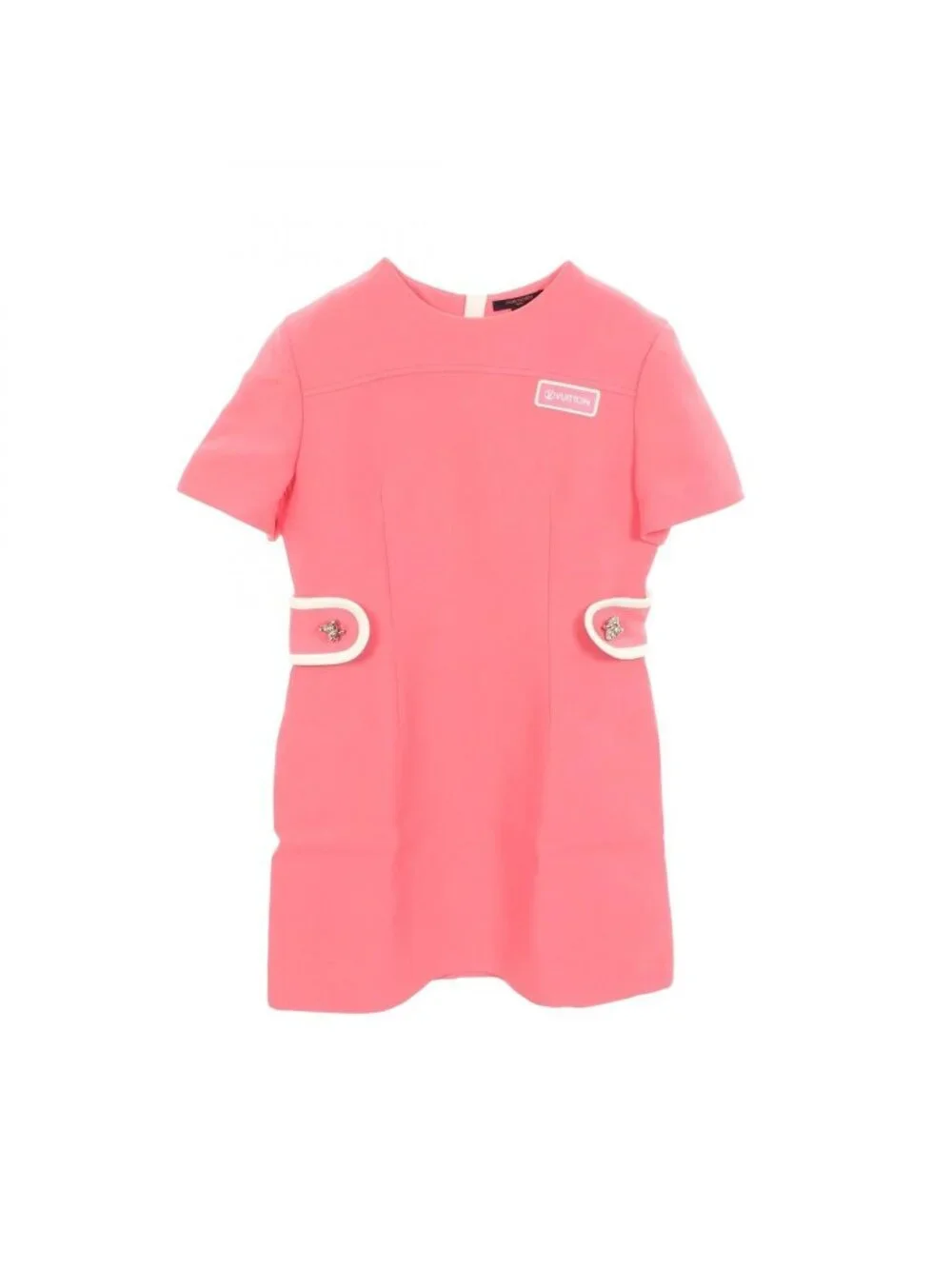 Louis Vuitton Dress Logo Hzm Wool
